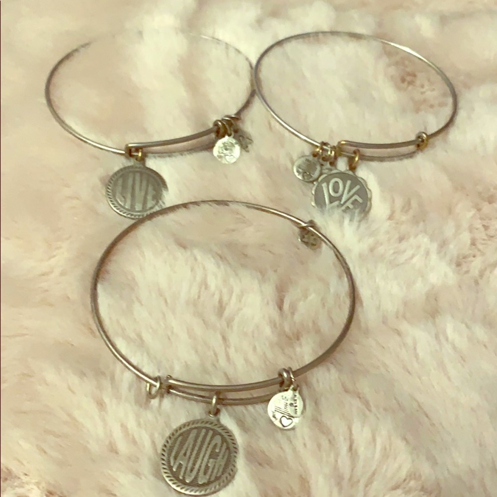 Women’s Alex and Ani bracelets